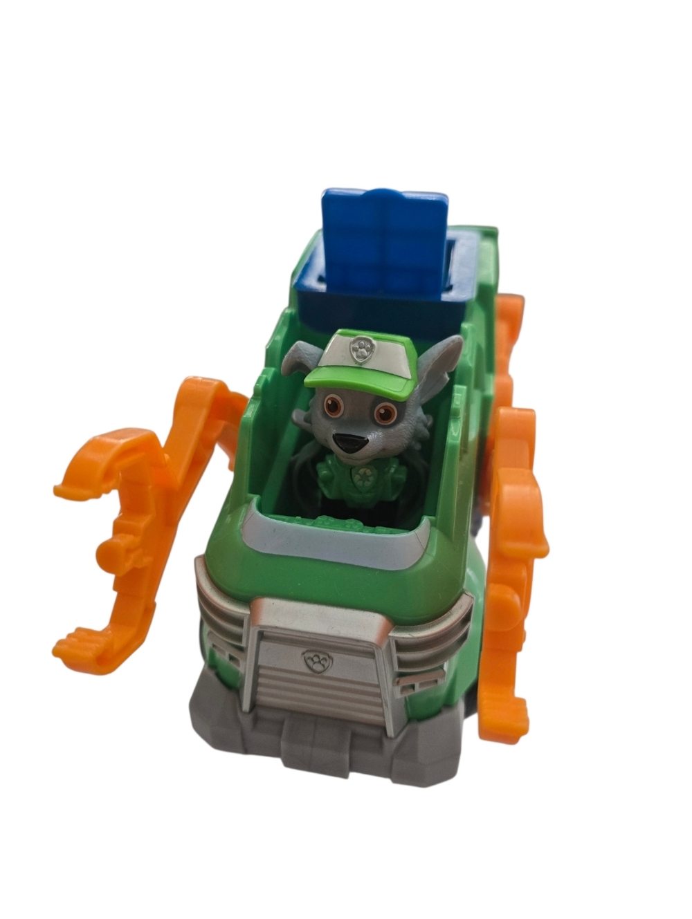 Paw Patrol Rocky Recycling Truck + Figure Toy Spin Master